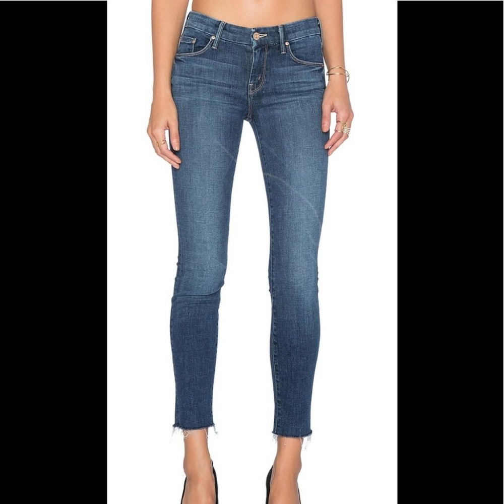 MOTHER The Looker Ankle FrayColor: Girl Crush Size:26